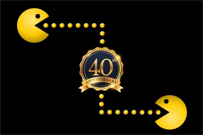 Pac-Man celebra 40 años desde su creación.