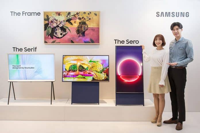The Sero: La TV vertical de Samsung ya está en España