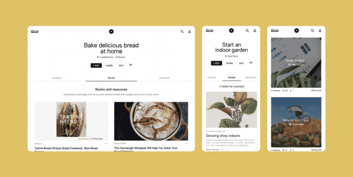 Google lanza Keen una aplicación similar a Pinterest.