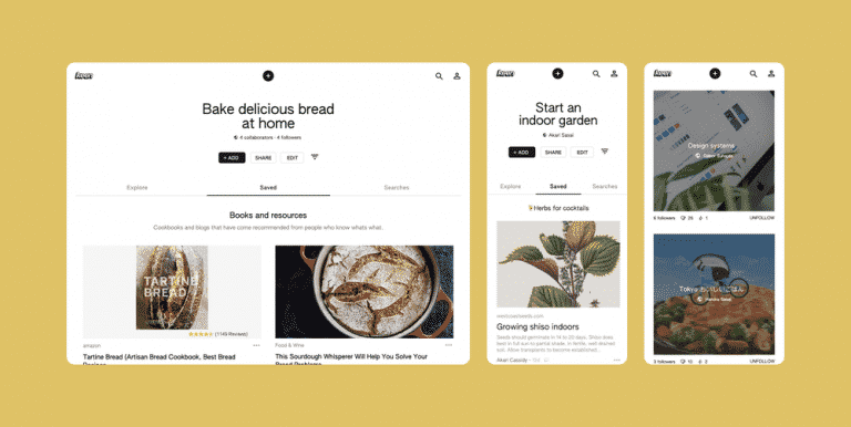 Google lanza Keen una aplicación similar a Pinterest.