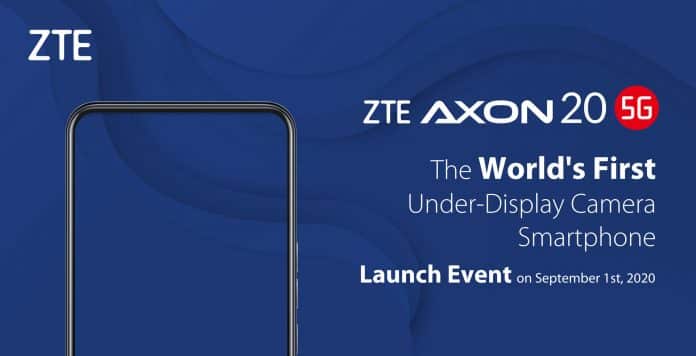 ZTE Axon 20 5G, el primer móvil con cámara integrada bajo la pantalla