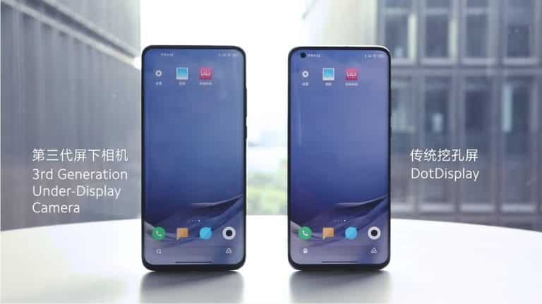 Xiaomi se ha unido a la tendencia de la cámara frontal integrada bajo la pantalla
