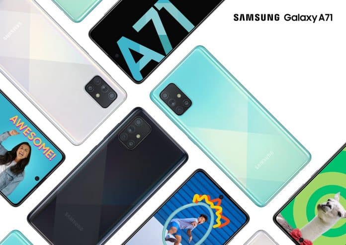 Samsung Galaxy A71 está de oferta en Amazon