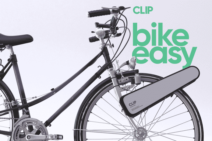 “Clip” un accesorio para convertir tu bicicleta común en eléctrica