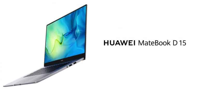 Huawei renueva el MateBook D15 2021 gracias a los chips de Intel Core de 11va generación