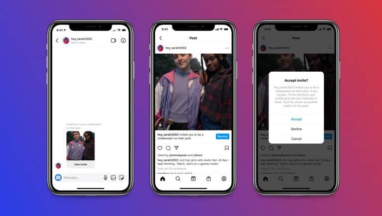 Instagram Collabs, la nueva funcionalidad para compartir publicaciones y me gustas.