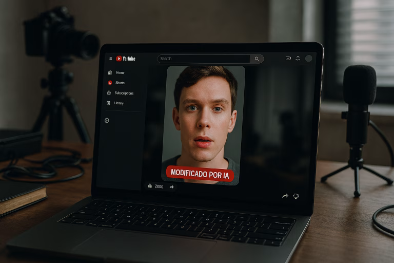 YouTube modifica vídeos con IA
