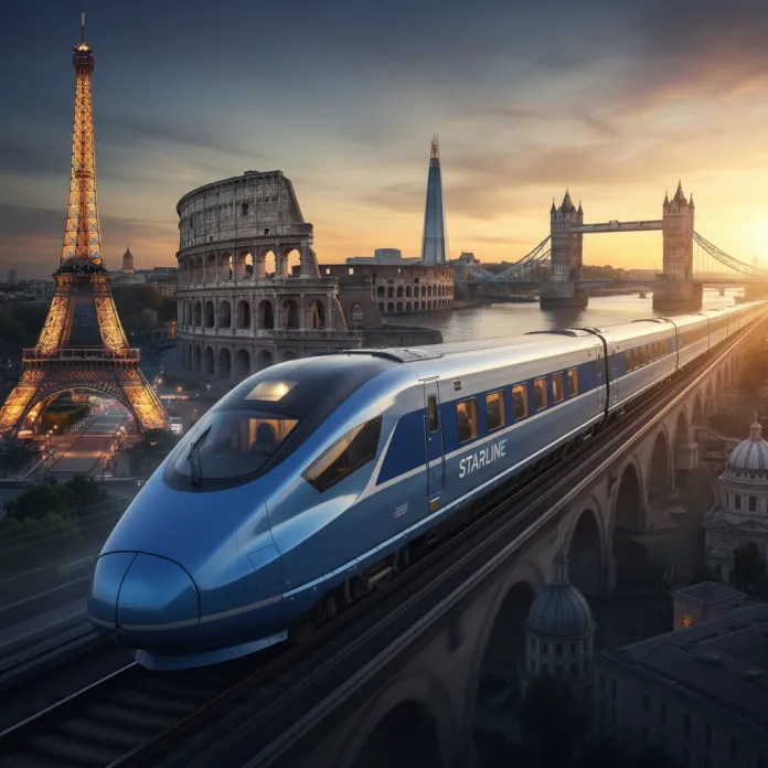 tren de alta velocidad Europa sostenible