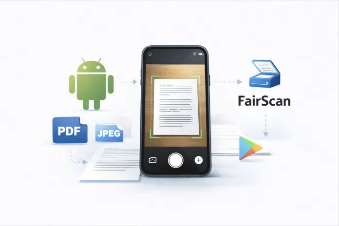 FairScan: la app Android más simple para escanear