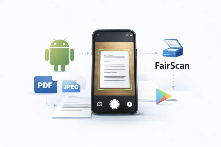 FairScan: la app Android más simple para escanear