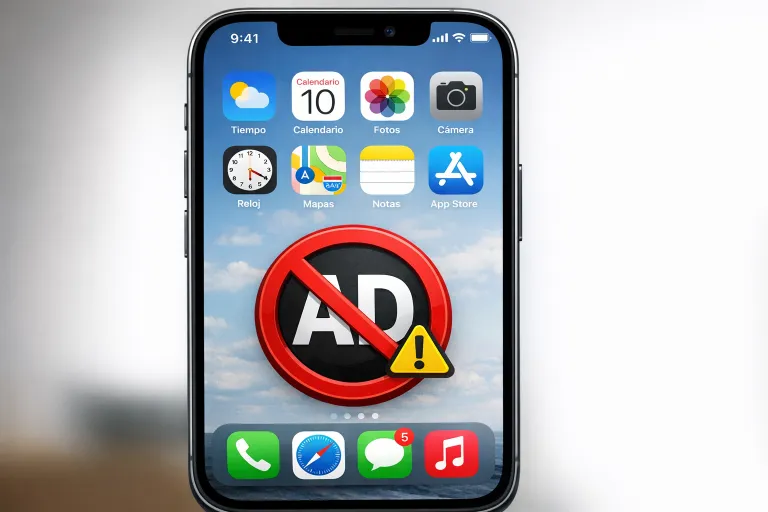 Cómo bloquear publicidad en iPhone sin apps