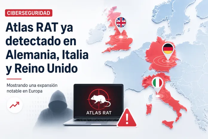 Nuevo malware Atlas RAT en Europa