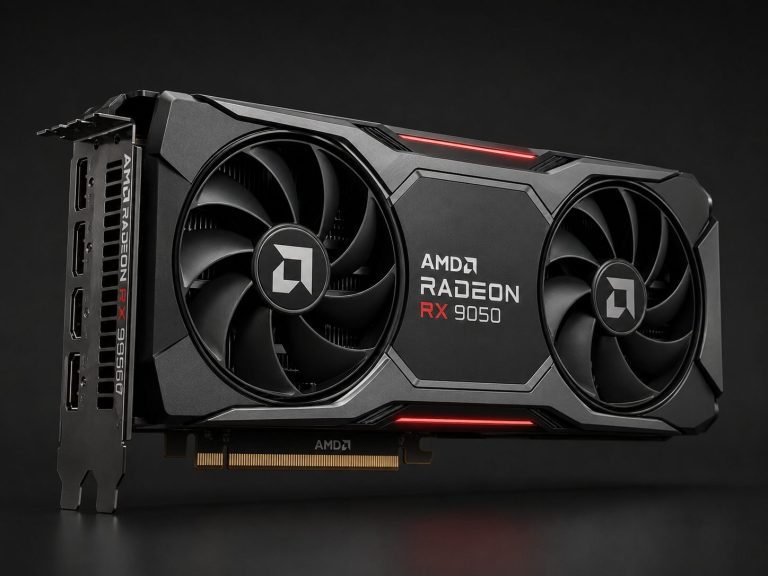 La Radeon RX 9050: AMD apuesta por gráficas económicas de 4 y 8 GB para gaming 1080p