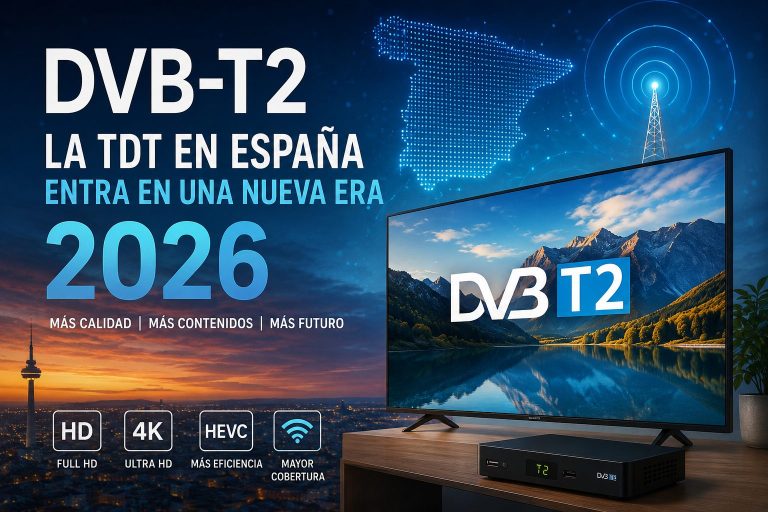DVB-T2 TDT España: la nueva era de la televisión digital terrestre en 2026