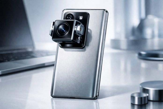 Honor Robot Phone con cámara móvil innovadora y gimbal integrado