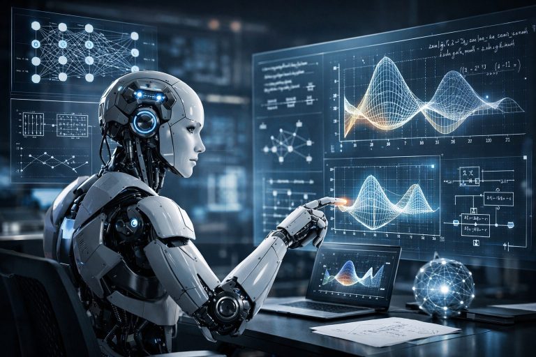 Modelo de inteligencia artificial Astra de OpenAI resolviendo problemas matemáticos