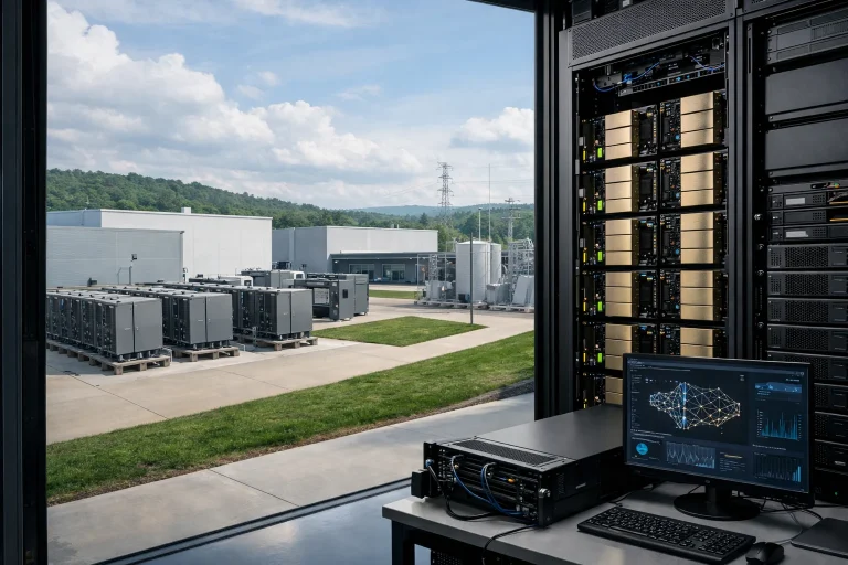 Campus tecnológico PORTS-Pike en Ohio con infraestructura para inteligencia artificial